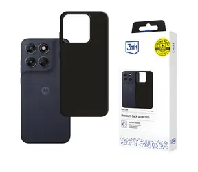 Etui 3mk Matt Motorola Moto G87 czarne / Etui ochronne