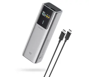 Cuktech CKPB100PGLBL szary / Power bank / 150W / 10000mAh / USB-C / USB-A