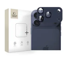 Tech-Protect Camfull Fit+ do Apple iPhone 17 Pro Max granatowy / Szkło do aparatu / Szkło hartowane