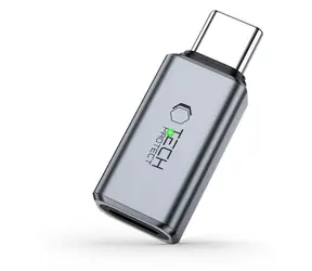 Tech-Protect UltraBoost szary / Adapter / USB-C - Lightning