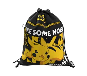 CYP BRAND Torba ze ściągaczem Pikachu Twilight Champions / motyw Pokémon / 42x34 cm