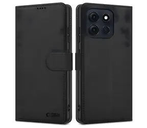 Etui Tech-Protect Wallet, czarne / Etui / Motorola Moto G56 5G