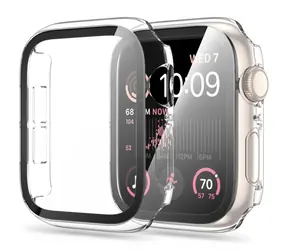 Tech-Protect Defense360 clear / Etui ochronne / Apple Watch 4, 5, 6, SE 44 mm / Ochrona 360°