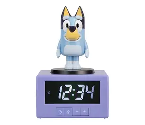 Budzik PALADONE Bluey / Wyświetlacz cyfrowy / Świecąca figurka / 3 baterie AA