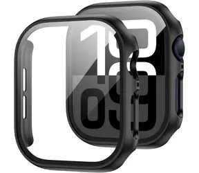 Tech-Protect Defense360 do Apple Watch 10 42 mm czarny / Etui / Szkło hartowane