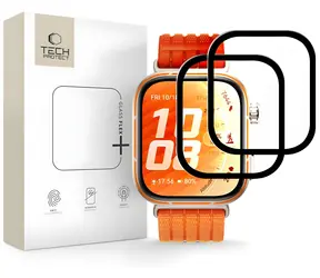 Szkło hybrydowe Tech-Protect do Huawei Watch Fit 5 Pro czarne / Szkło ochronne / 2 szt. w opakowaniu