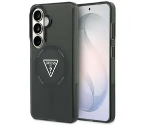 Guess IML Gradient Triangle MagSafe czarny / Tylna obudowa / do Samsung Galaxy S26