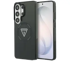 Guess IML Gradient Triangle MagSafe czarny / Tylna obudowa / do Samsung Galaxy S26 Ultra