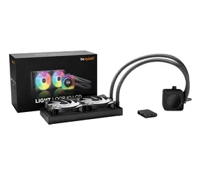 Be quiet! Light Loop IO LCD 240 mm czarny / Chłodzenie wodne procesora / Wyświetlacz IPS / RGB / 2 wentylatory 120 mm