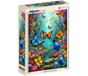 Puzzle ALIPSON Motylowe Chmury / 500 elementów / 34,2 x 47,8 cm