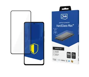 3mk HardGlass Max czarny / Szkło ochronne / Google Pixel 8 5G / Wzmocnione na całej powierzchni