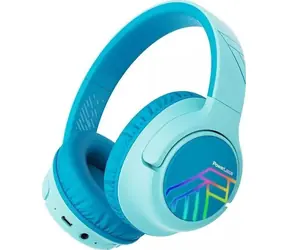 PowerLocus ML Bobo blue / Bezprzewodowe słuchawki dla dzieci z mikrofonem / Bluetooth