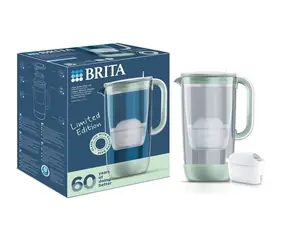 Brita Glass zielony / Dzbanek filtrujący / 2,5 l / Filtr Maxtra PRO