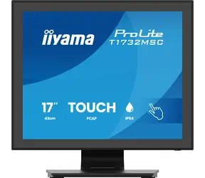 17" IIYAMA T1732MSC-B2S / Monitor dotykowy / TN / 1280 x 1024 / 250 cd/m2 / 5 ms / HDMI+DP+VGA
