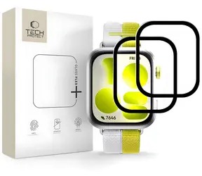 Szkło ochronne Tech-Protect Flex+ Huawei Watch Fit 5 czarne / Szkło ochronne / Szkło hybrydowe / 2 szt.