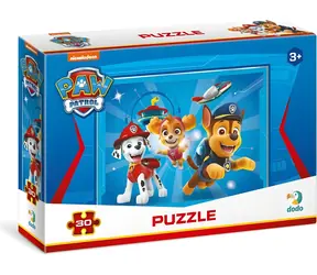Puzzle DODO Psi Patrol: Silna Trójka / 30 elementów / 27 x 20 cm
