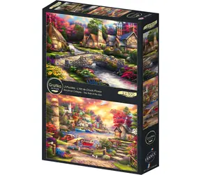 Kolekcja GRAFIKA Puzzle Art: Sztuka / 2x500 elementów / 47 × 34 cm