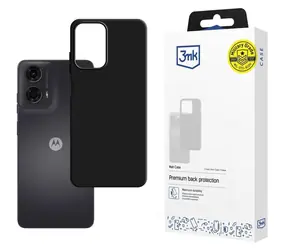 Etui 3mk Matt czarne / Tylna obudowa / do Motorola Moto G24