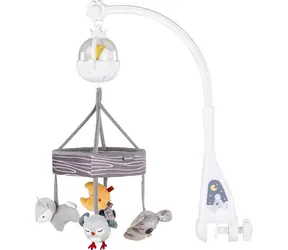CHIPOLINO Karuzela wisząca z muzyką i projekcją Śpiący Las / obrót 360° / Bluetooth / timer