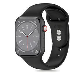 Pasek silikonowy Tech-Protect do zegarka Apple Watch 42/44/45/49 mm czarny / Pasek / silikon
