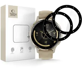 Szkło Tech-Protect Flex+ Garmin Venu 3S czarne / Szkło hybrydowe / 2 szt.