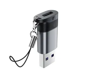 Acefast J8 szary / Adapter / USB-C - USB-A