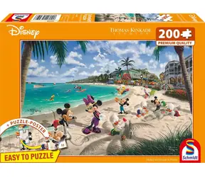 Puzzle Schmidt Mickey i Minnie: Na Florydzie / 200 elementów / od 8 lat