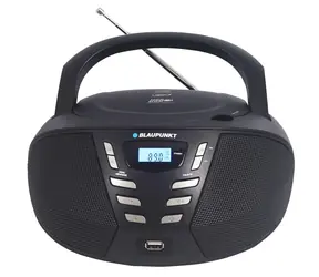 Blaupunkt BB7BK czarny / Radiomagnetofon / FM PLL / CD / MP3 / USB / AUX / kasety