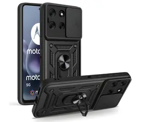 Tech-Protect CamShield PRO do Motorola Moto G86 5G czarny / Tylna obudowa / ochrona aparatu