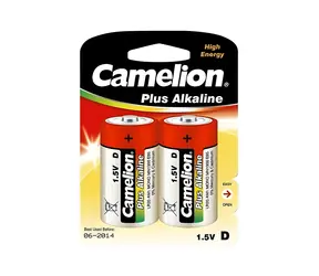 Camelion PLUS Alkaline D (LR20) / Bateria / Alkaliczna / 1,5 V / 2 szt.