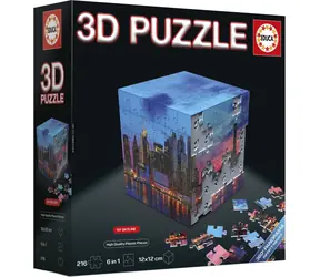 Educa Puzzle 3D Kostka Nowy York / 216 elementów / od 14 lat