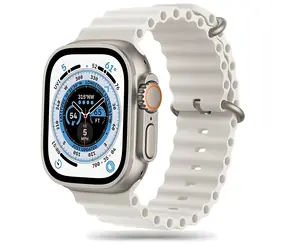 Tech-Protect IconBand Pro beżowy / Pasek do Apple Watch / 42/44/45/49 mm / Zegarek 4/5/6/7/8/9/SE/Ultra
