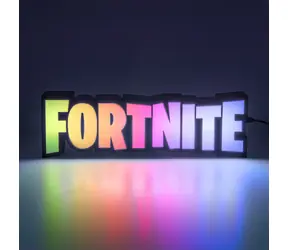 Światło PALADONE RGB Fortnite / Bateria lub USB / Regulowana jasność / Reakcja na dźwięk / Pilot zdalnego sterowania