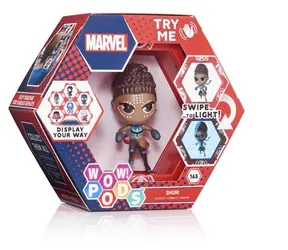 Wow STUFF POD MARVEL Shuri / Efekt świetlny / Czujnik podczerwieni / 3 baterie AAA w zestawie