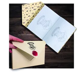 Notatnik Bluesky Notebook Harry Potter okładka / Notatnik / W linie / Zapięcie magnetyczne / 22 × 15 cm