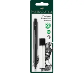 Gumka precyzyjna Faber-Castell czarna / Gumka / Wymienna /  2,5 mm / 4 wkłady