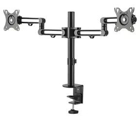 Ramię biurkowe StarTech do 2 monitorów / Ramię w pełni przegubowe / do 32 cali / Nośność 8 kg / Aluminium