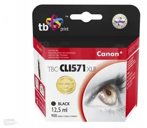 TB Wkład kompatybilny CLI-571XL do drukarek Canon czarny / Wkład atramentowy / 715 stron / 12,5 ml