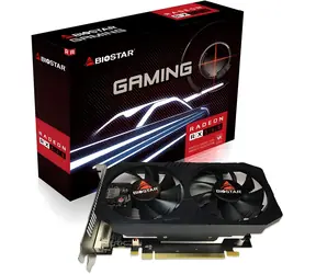 Biostar Radeon RX 560 4GB / Karta graficzna / 1275 MHz / 4GB GDDR5 / 128-bit / DVI + HDMI + DP