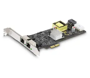 Karta sieciowa StarTech 2- Port 2,5 GbE PoE / Karta sieciowa / PCIe / 2x RJ-45 / 2,5 Gb/s / Intel I225-V