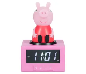 Budzik PALADONE Peppa Pig / Budzik / Zasilanie USB / Projekt na licencji