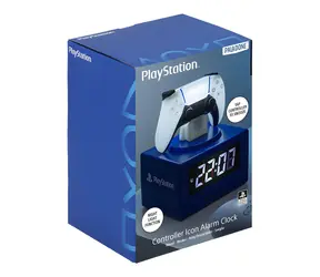 Budzik PALADONE PlayStation Icon / Biurkowy / Podświetlany / Zasilany przez USB