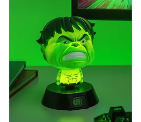 Paladone Icon Light Hulk / Lampa stołowa / Figurka LED / 11 cm
