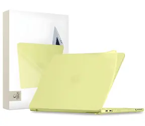 Tech-Protect Softshell matowy cytrynowy / Pokrowiec na laptopa / Apple MacBook Neo 13" 2026