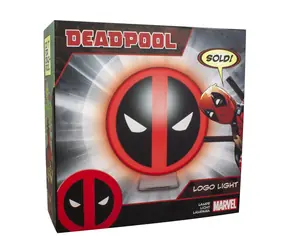 Lampa Paladone Deadpool MARVEL / Lampa stołowa / LED / 3 baterie AAA