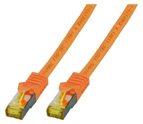 EFB Cat6a orange / Patch cable / S/FTP / Cat7 Rohkabel / 25 m / RJ-45 / LSZH
