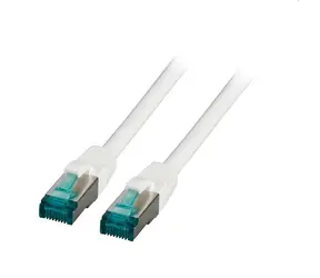 EFB Cat6A 0,15 m biały / Kabel krosowy / S/FTP / LSZH / RJ-45