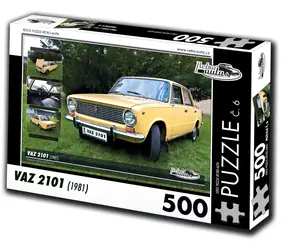 Puzzle RETRO-CARS nr 6 VAZ 2101 (1981) / 500 elementów / 48 x 36 cm