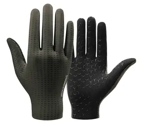 Rękawiczki rowerowe Rockbros Full Finger, zielone / rozmiar XL / oddychające