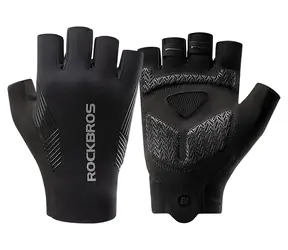 Rękawiczki rowerowe ROCKBROS czarne, rozmiar XXL / Krótkie palce / Wiosna, lato, jesień